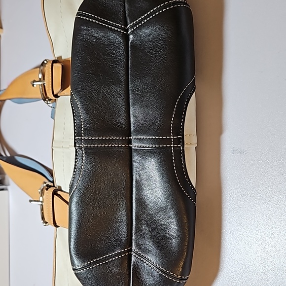 Coach canvas and leather bag - Picture 4 of 9